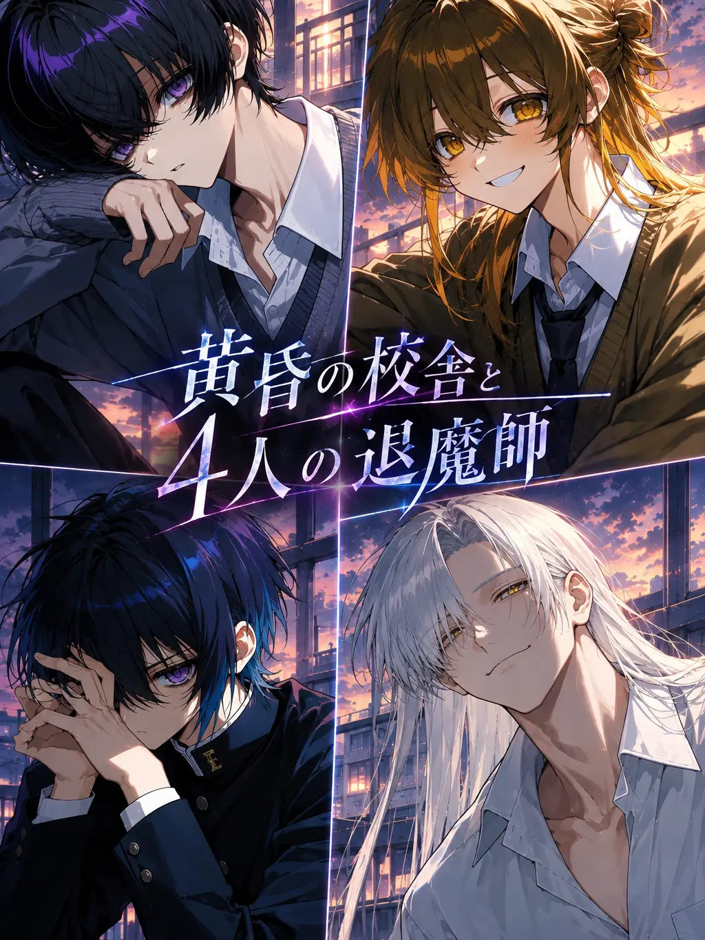 nanashi_mu의 黄昏の校舎と4人の退魔師