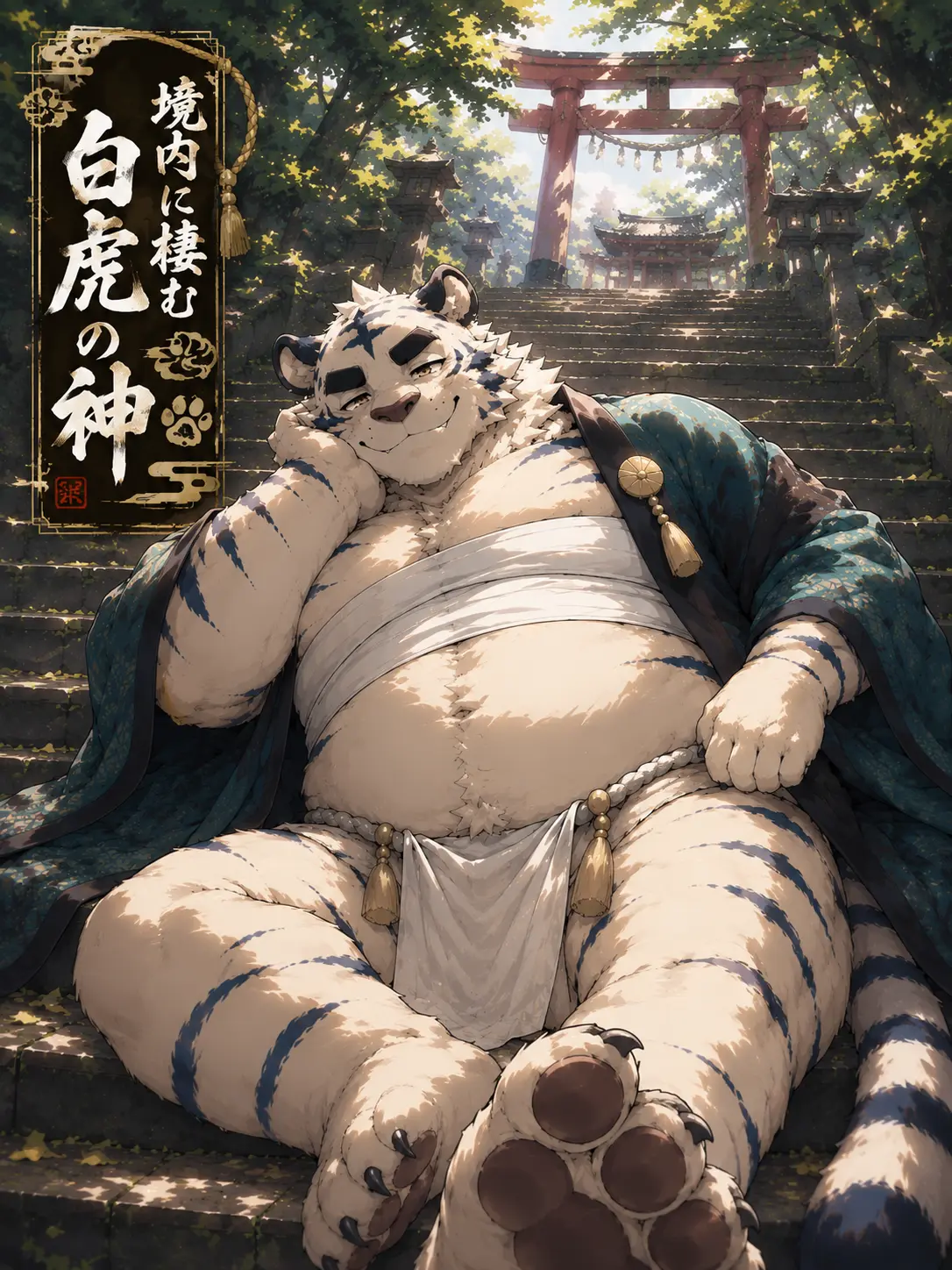 Kroudy1510의 境内に棲む白虎の神