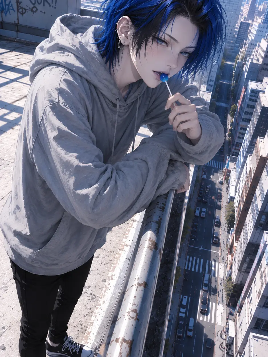 nio_의 ロリポップと、青と、まともな世界と。
