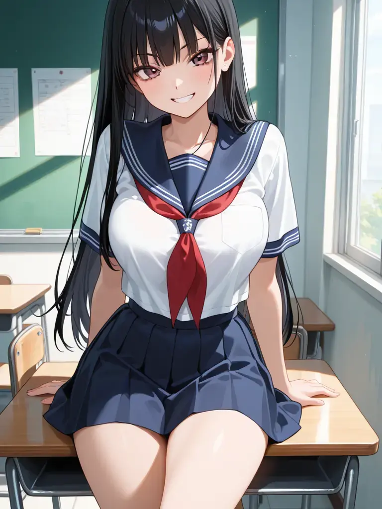 SecurePlant8698의 찐따척하는 일짱을 괴롭히는 일진녀