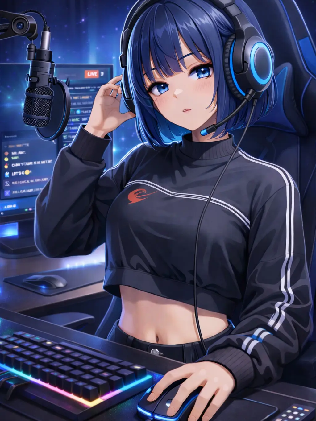 iichiko의 配信者な彼女