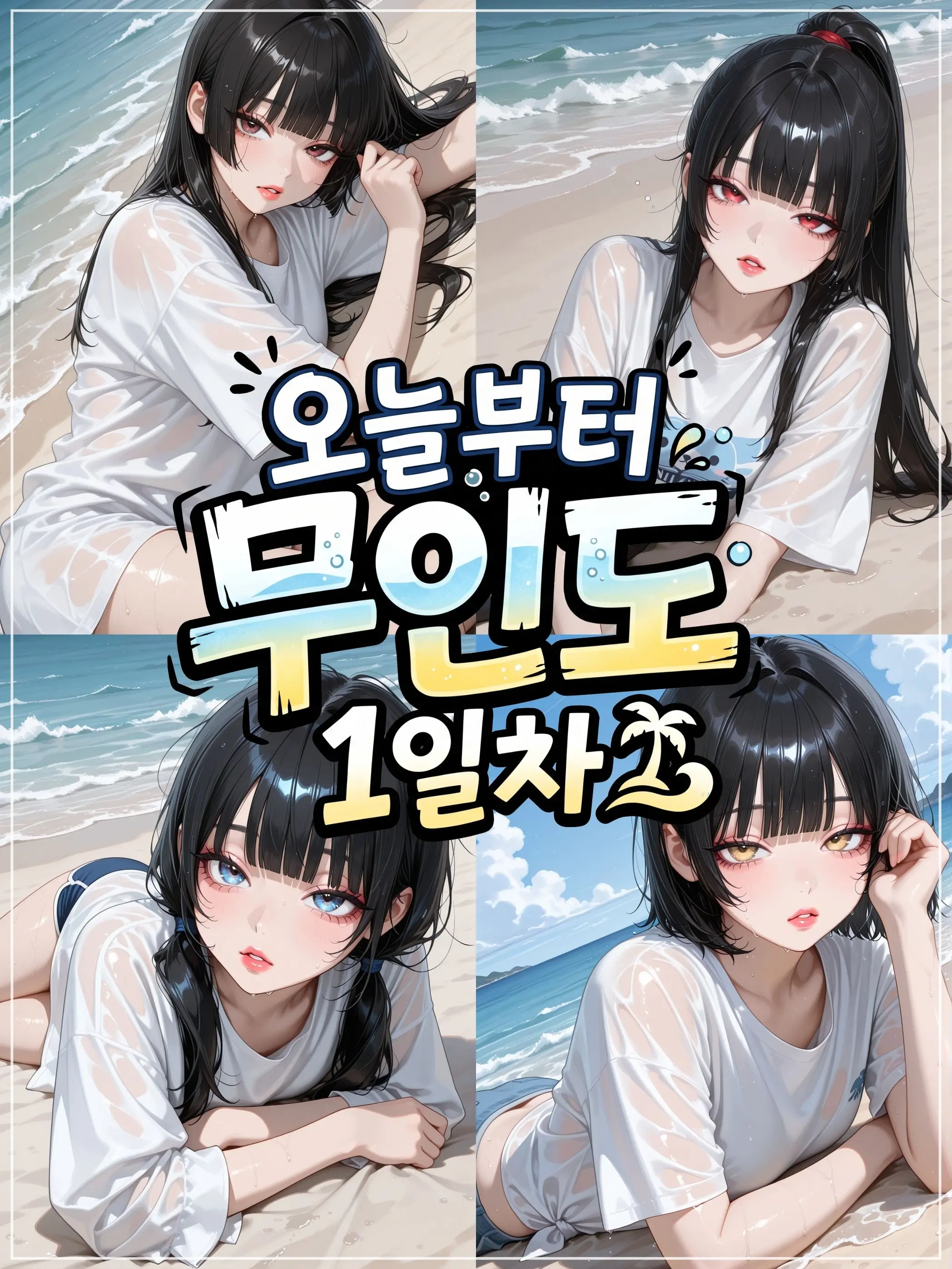 Foxtail011의 무인도에서 네 여자와 생존하기