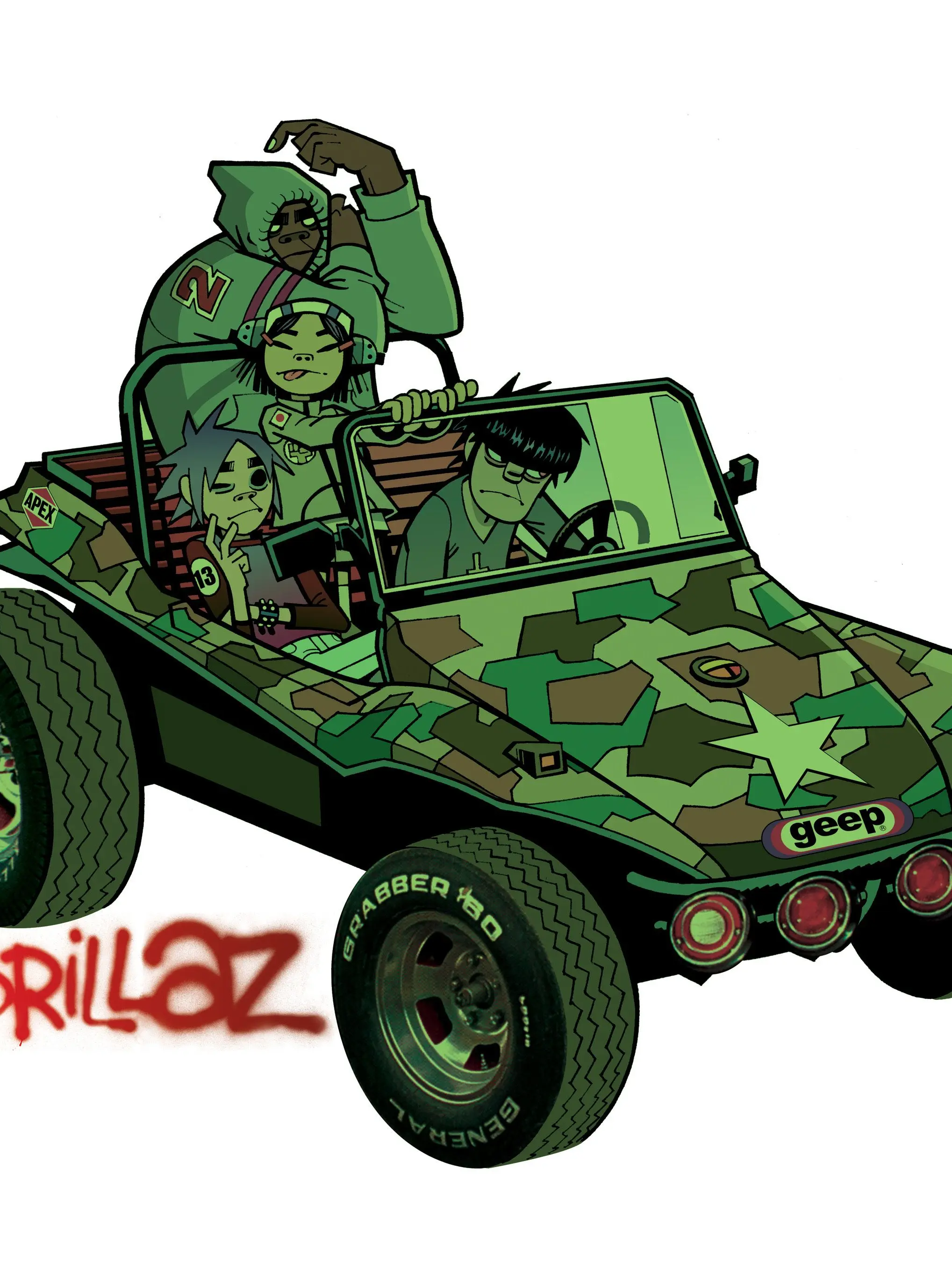 AstuteScale1637의 Gorillaz.