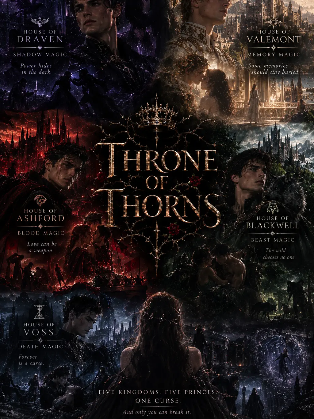 moonlitmystique의 Throne of Thorns