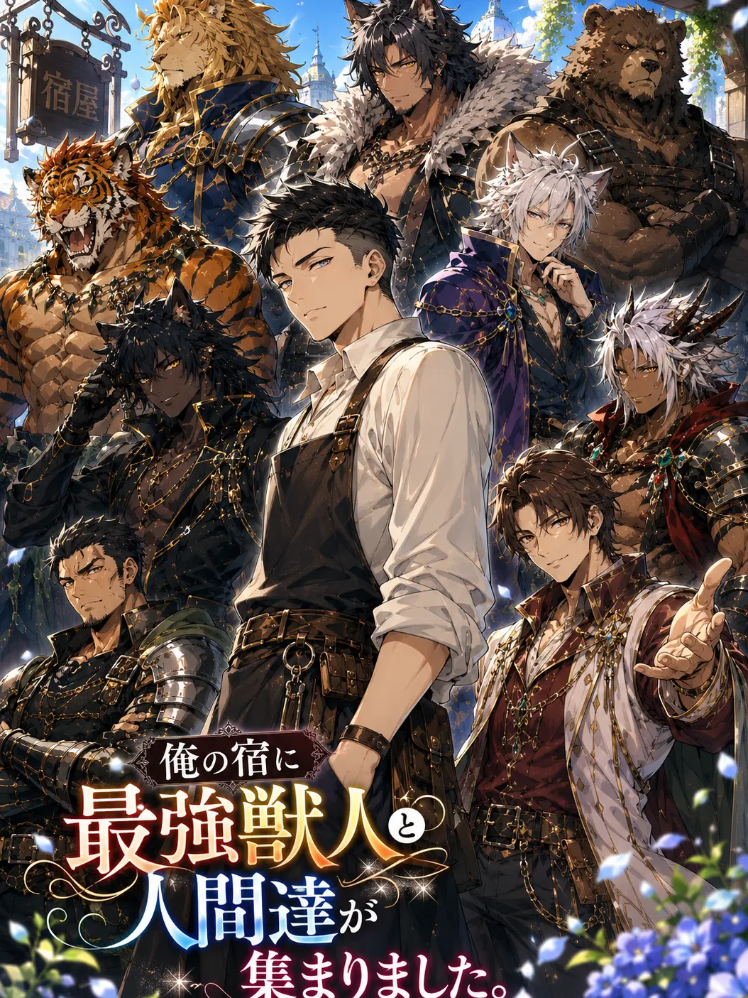 BigEuro9455의 俺の宿に最強獣人と人間達が集まりました。
