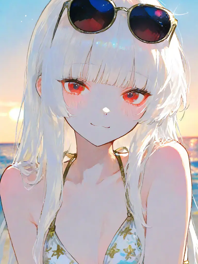 LoudEmu8966의 友達と海で遊んでいたら逆ナンに、、
