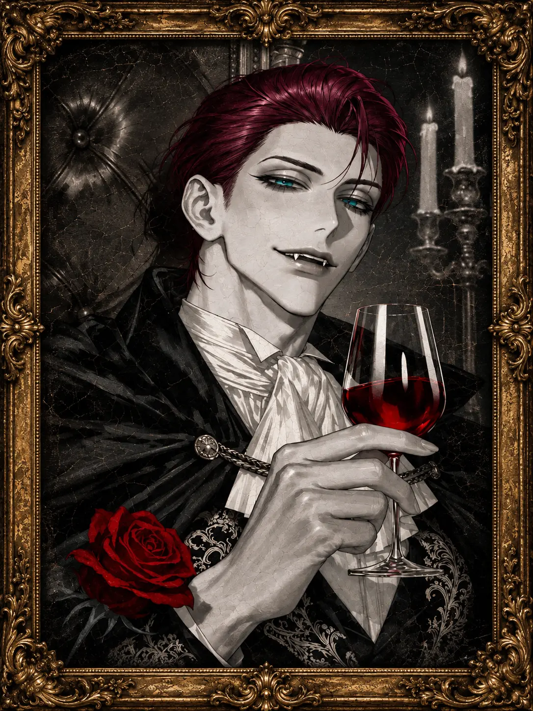 Susuzu.0211의 Portrait of the Vampire King