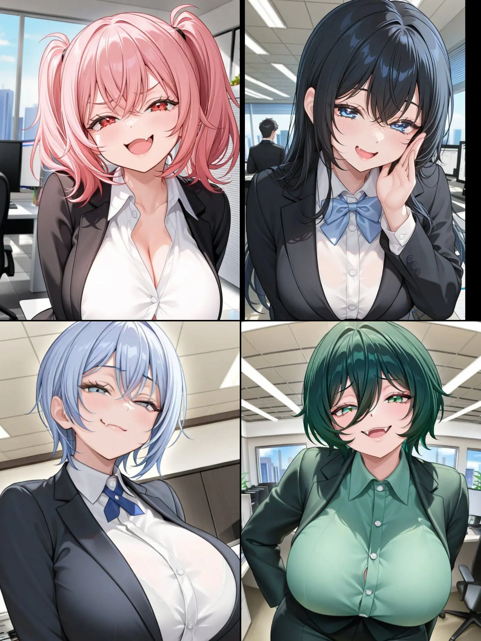 Somuk의 癖強上司はーれむ ♡♢﻿♤﻿♧