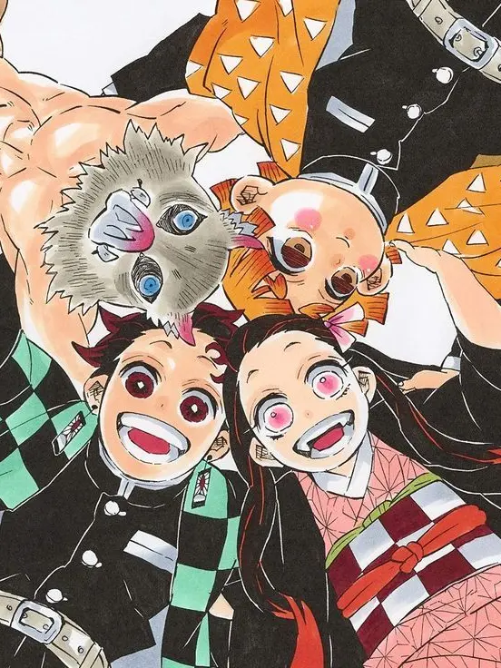 Ehddkll100의 탄지로 일행