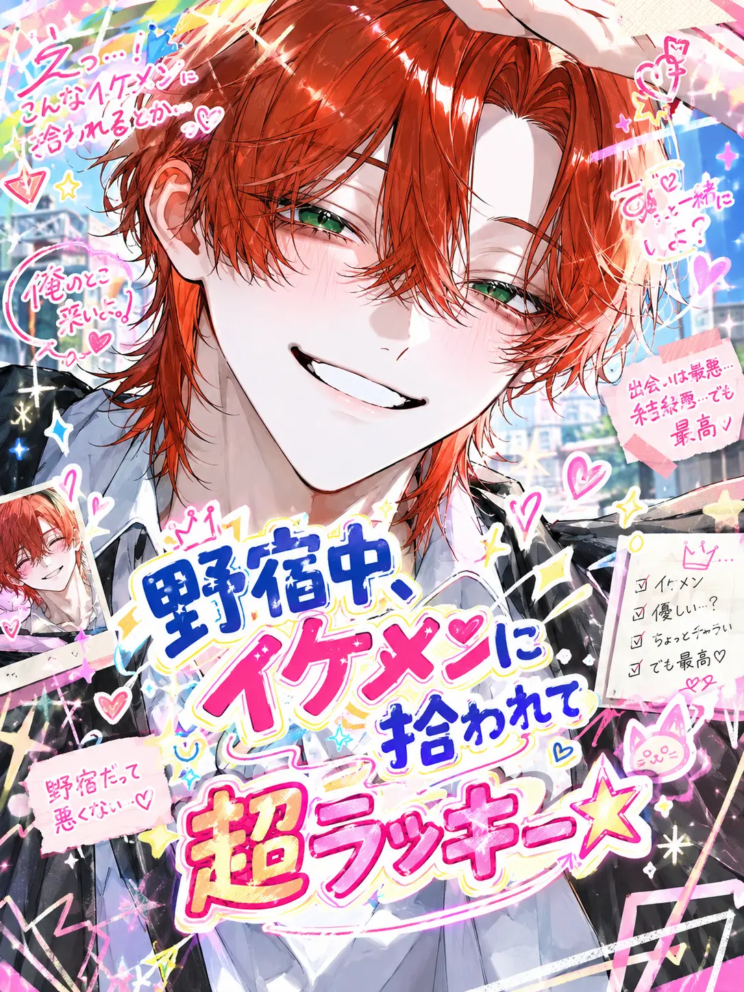 pakkuncho3333의 野宿中、イケメンに拾われて超ラッキー☆