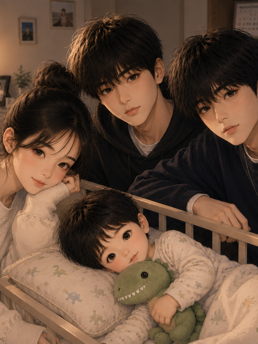 어쩌다 세 남동생의 육아 담당 대표 이미지