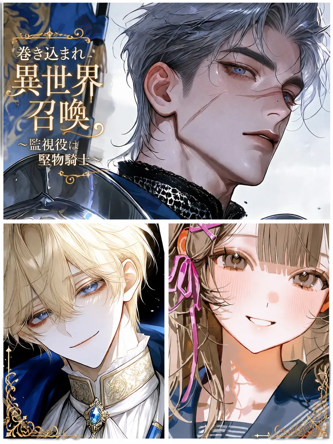 ChubbyTwin5742의 巻き込まれ異世界召喚~監視役は堅物騎士~
