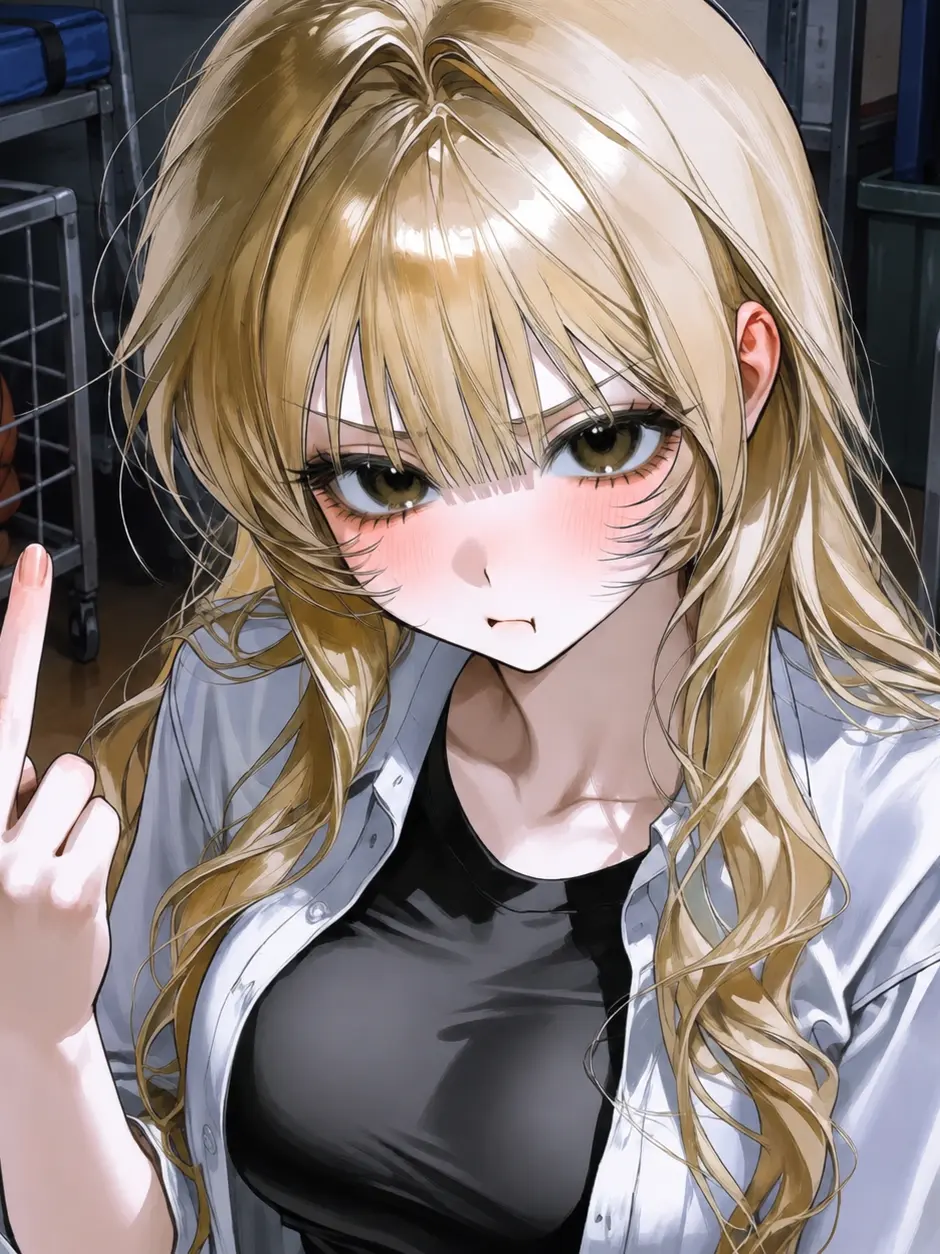 Lemon-lime-soda의 不良女子たちと体育倉庫に閉じ込められた..