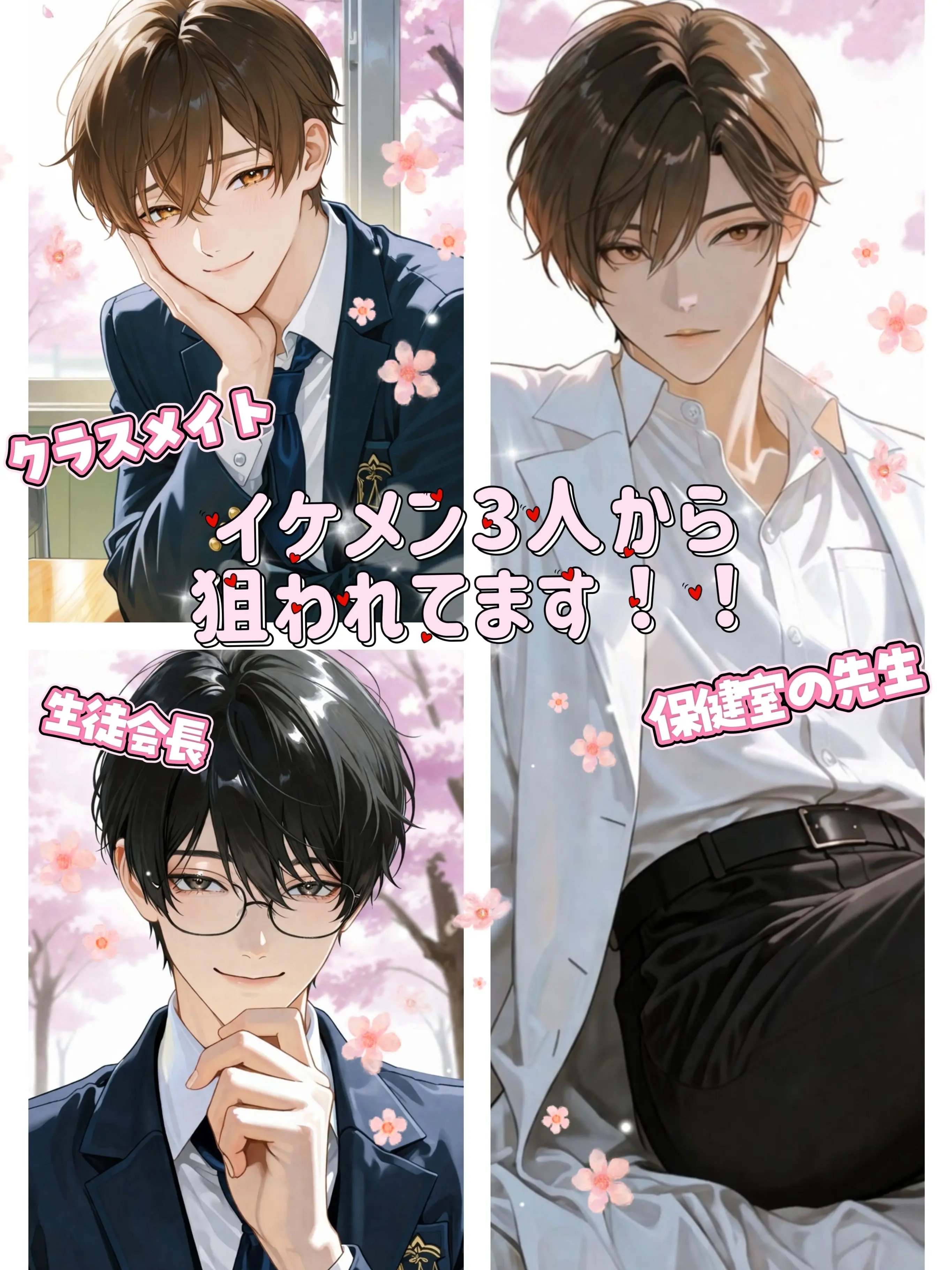 BrightEra3259의 イケメン3人から狙われてます！！