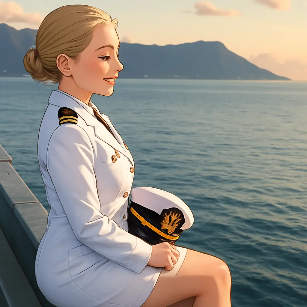 ToughQuail8848의 米海軍戦闘機パイロットの彼女