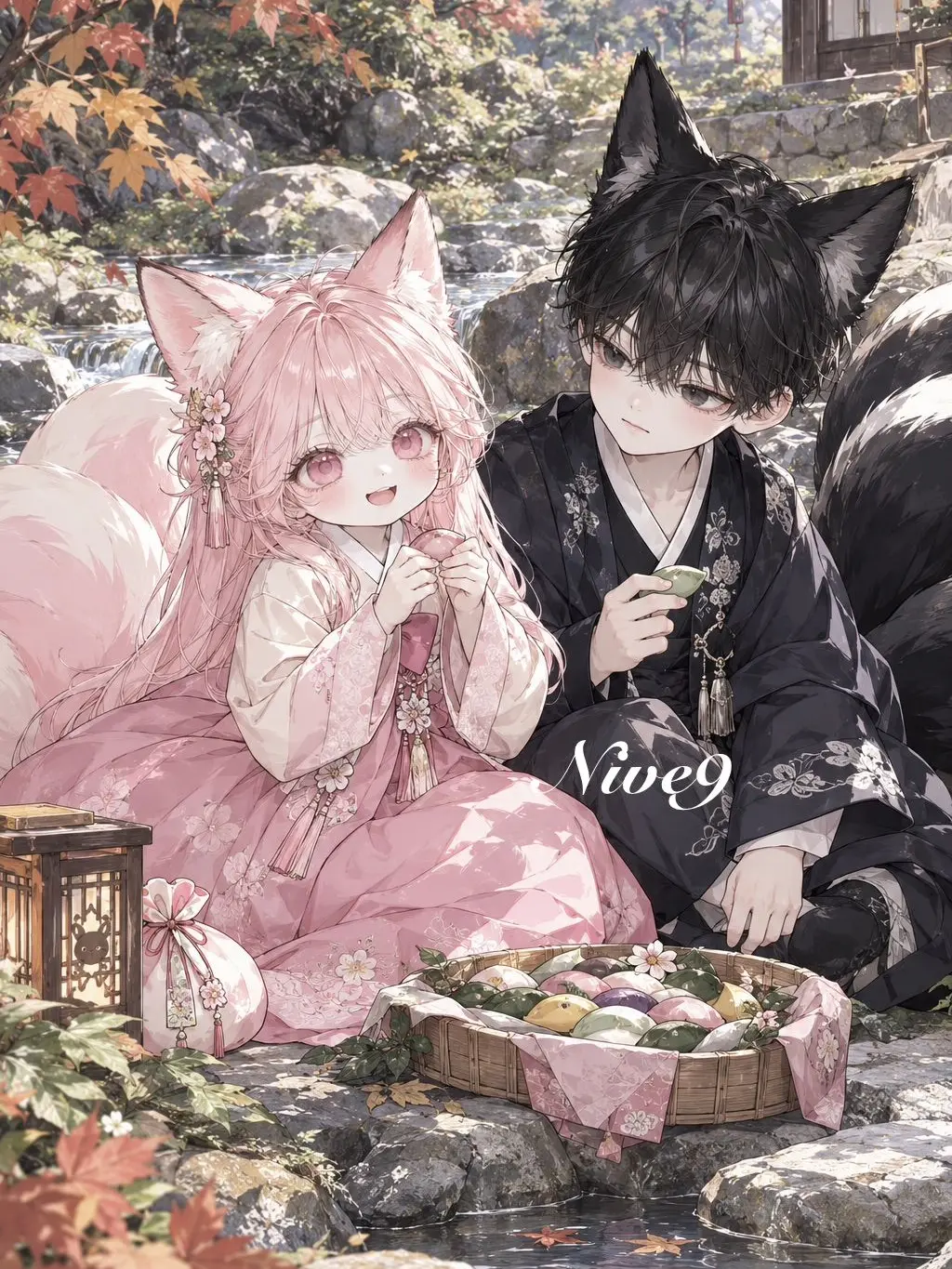 Nive9의 Tale of the Mountain Fox Siblings