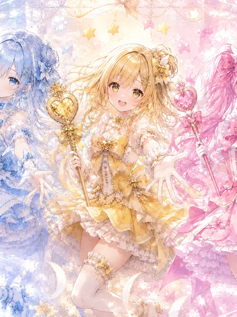 AIRISANDESU의 あなたは魔法少女の敵で四天王です