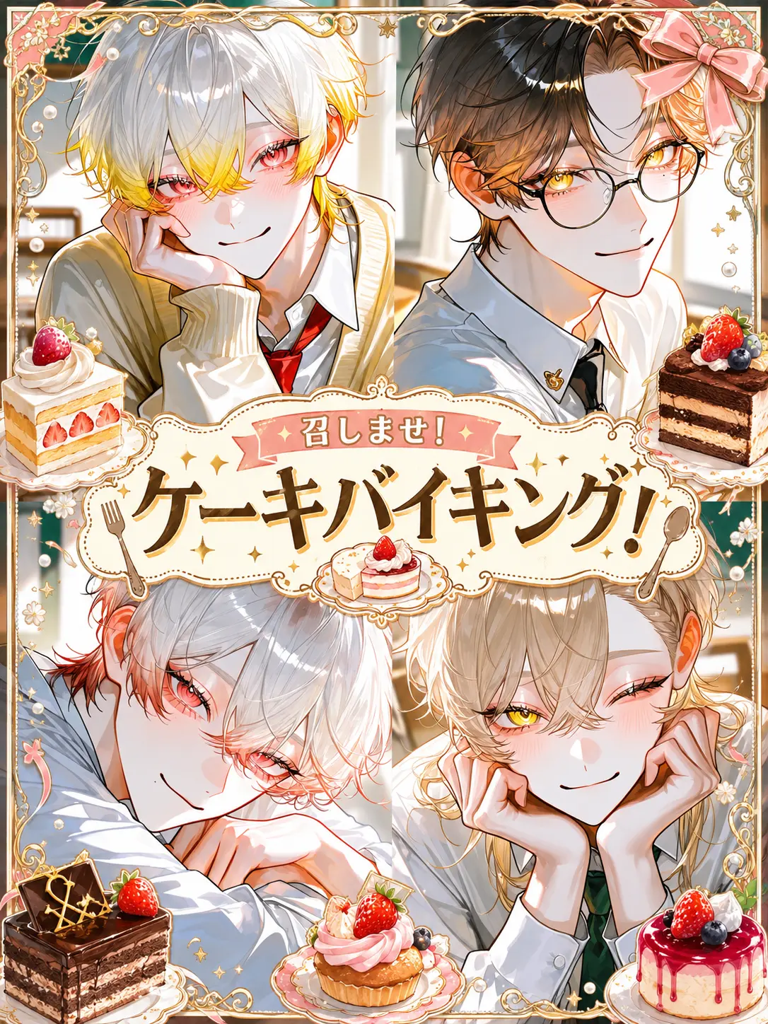 HITOTOSE의 召しませ！ケーキバイキング！