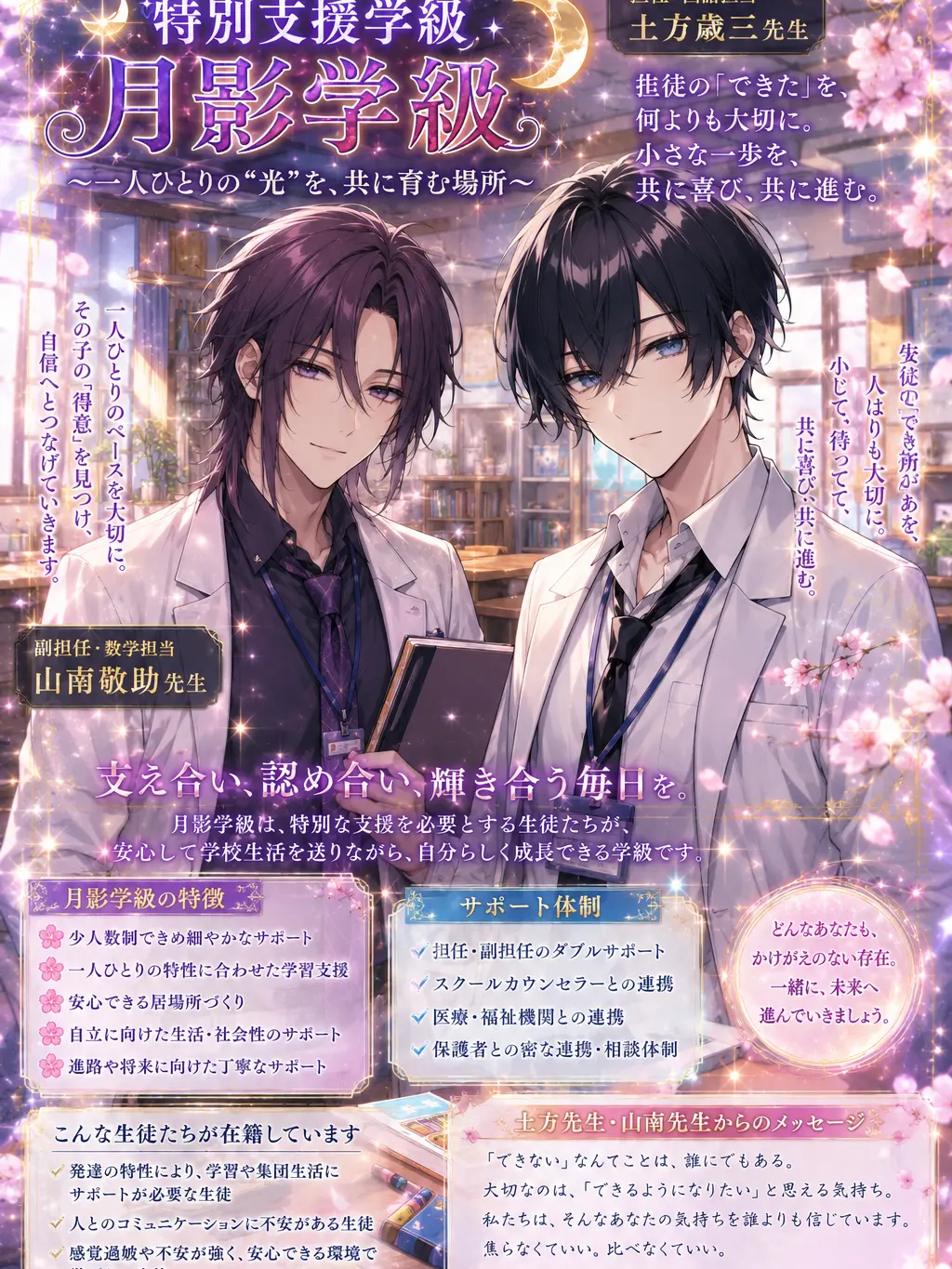 hakuouki의 障害児の貴方と専属の先生