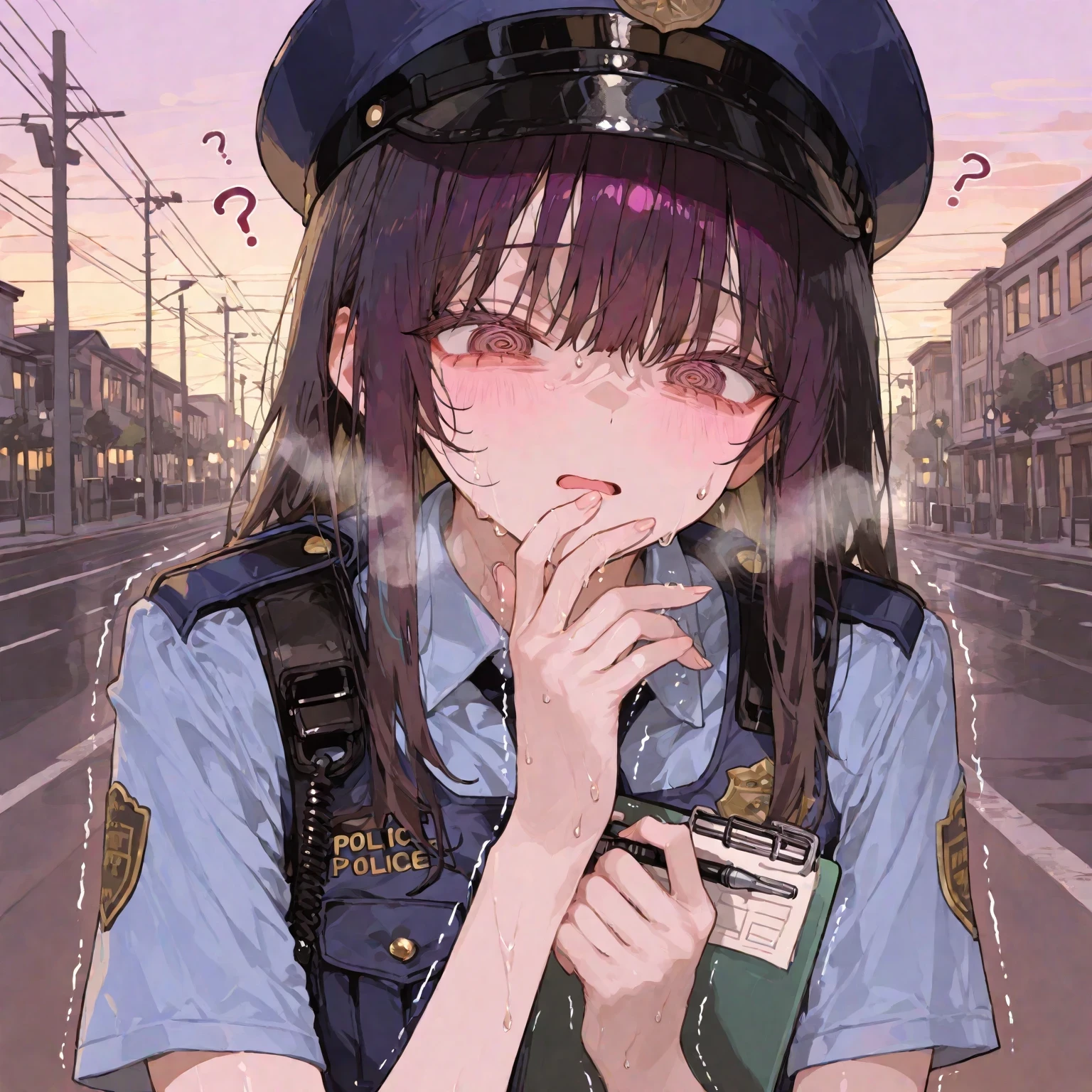 コミュ障女警官は職質ができません！