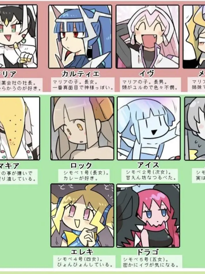 NiceMeat5002의 기가스가족과 신가족