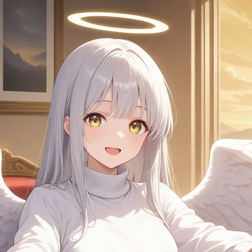 nasuo의 逝ったら天使の美女と甘々生活