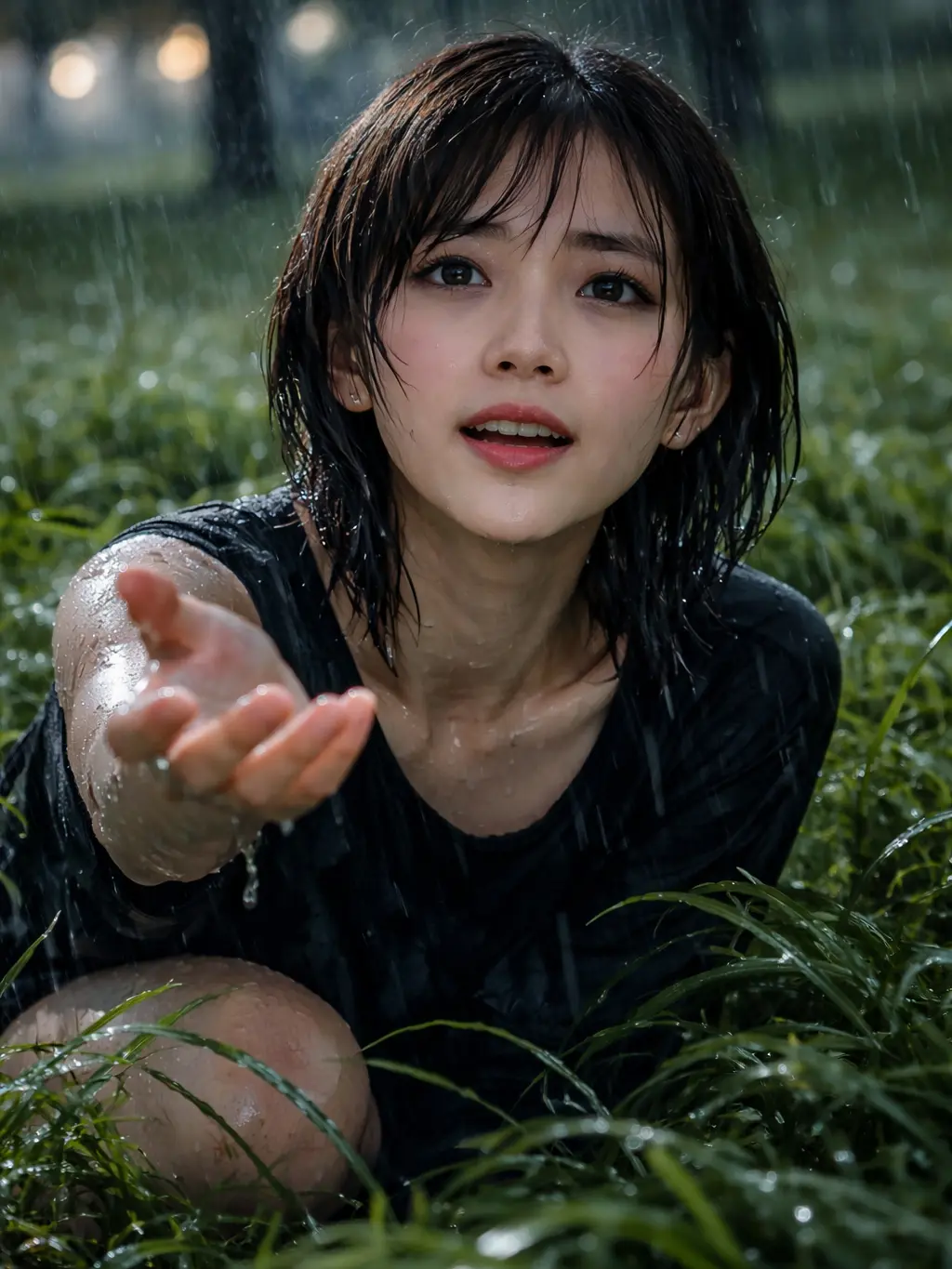 PromptBeago3509의 雨の夜､帰れなくなった女教師kanon