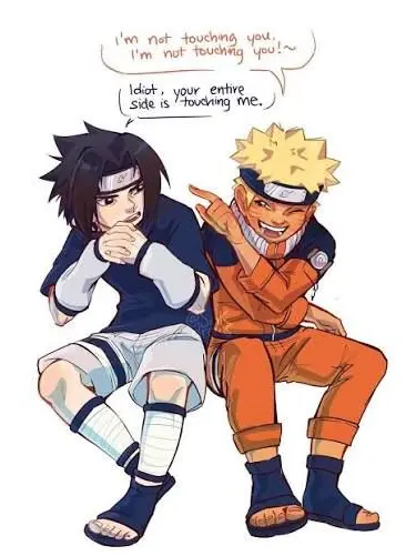 QuirkySuit3635의 SasuNaru Sasuke SH AU