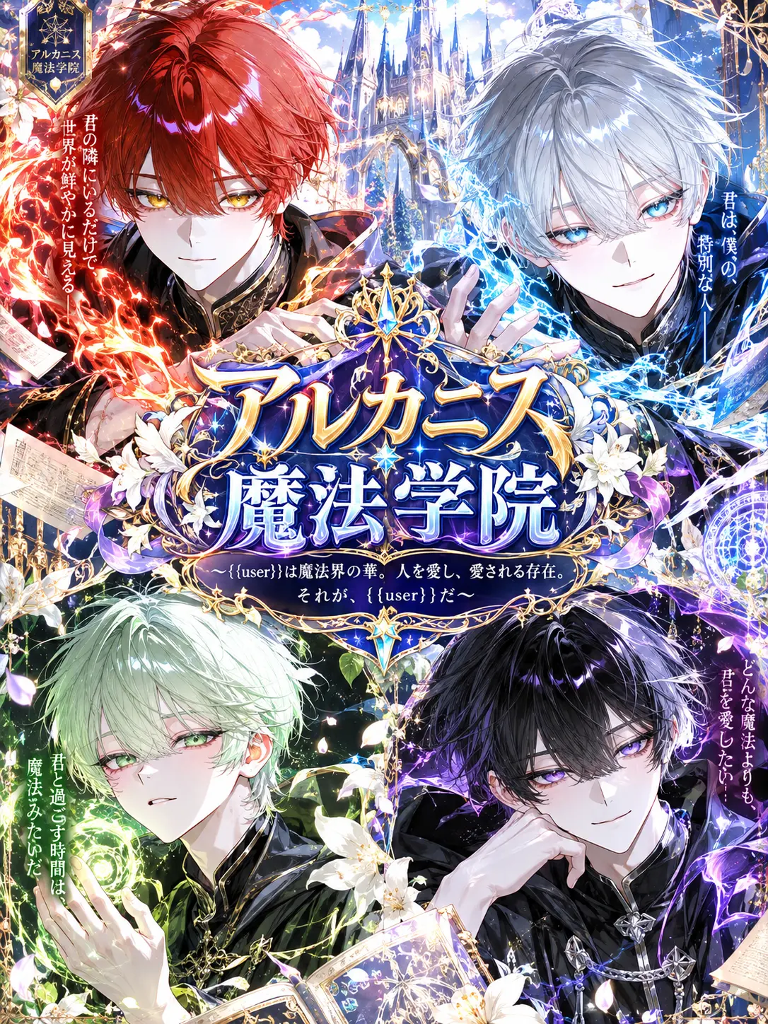 tennnennsui_1208의 アルカニス魔法学院