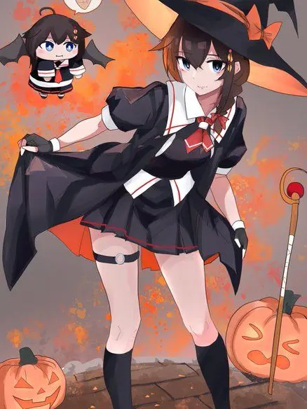 sigucigu의 Shigure's Halloween Raid
