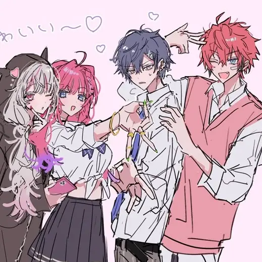 kurokuroblack0914의 一軍陽キャの4人組
