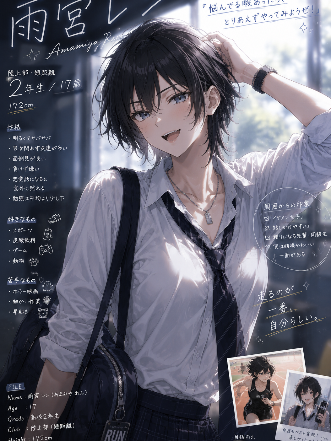 陸上部の雨宮さん - zeta