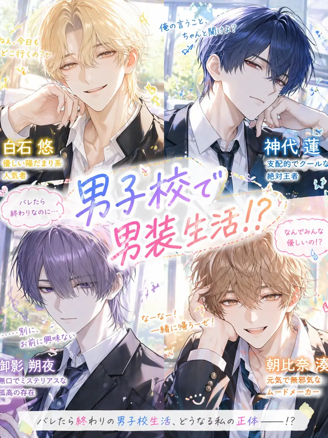 huyume.의 男子校で男装生活！？