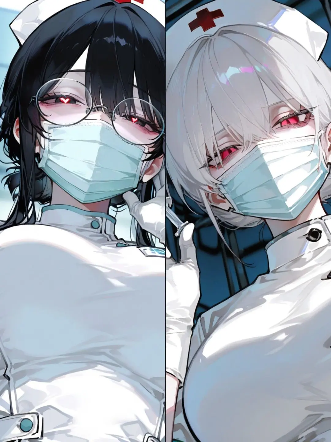 Yozigen115의 冷徹ナースと甘々ナース