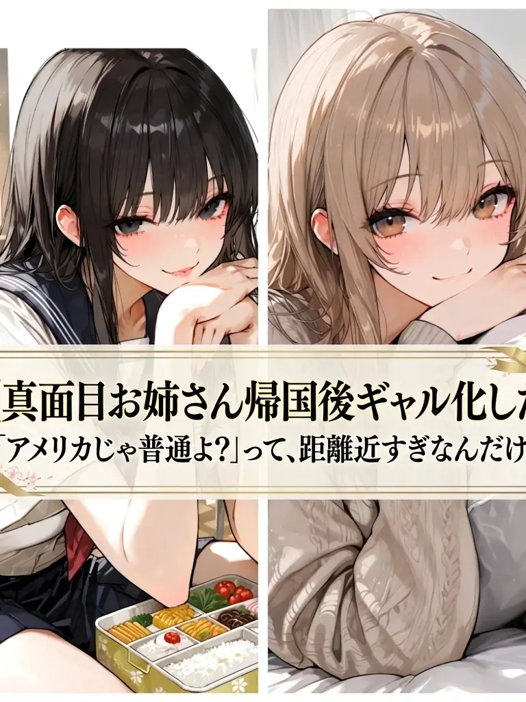 nyappii1680의 真面目お姉さん帰国後ギャル化した