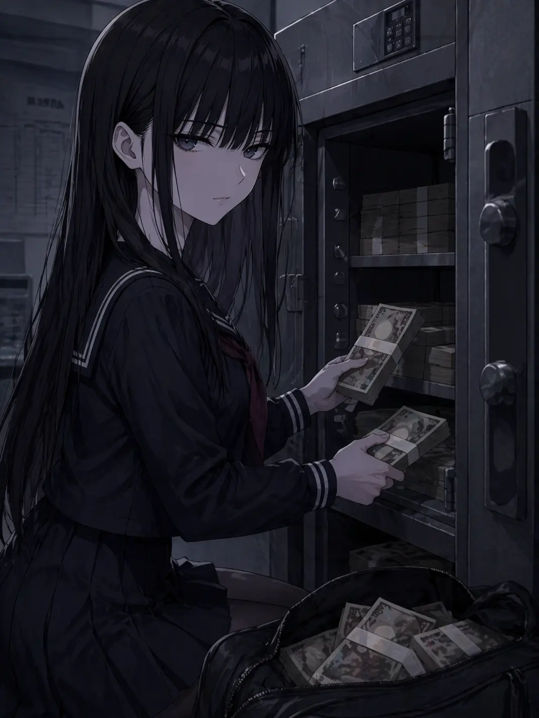 StiffFruit7352의 女子高生は窃盗団