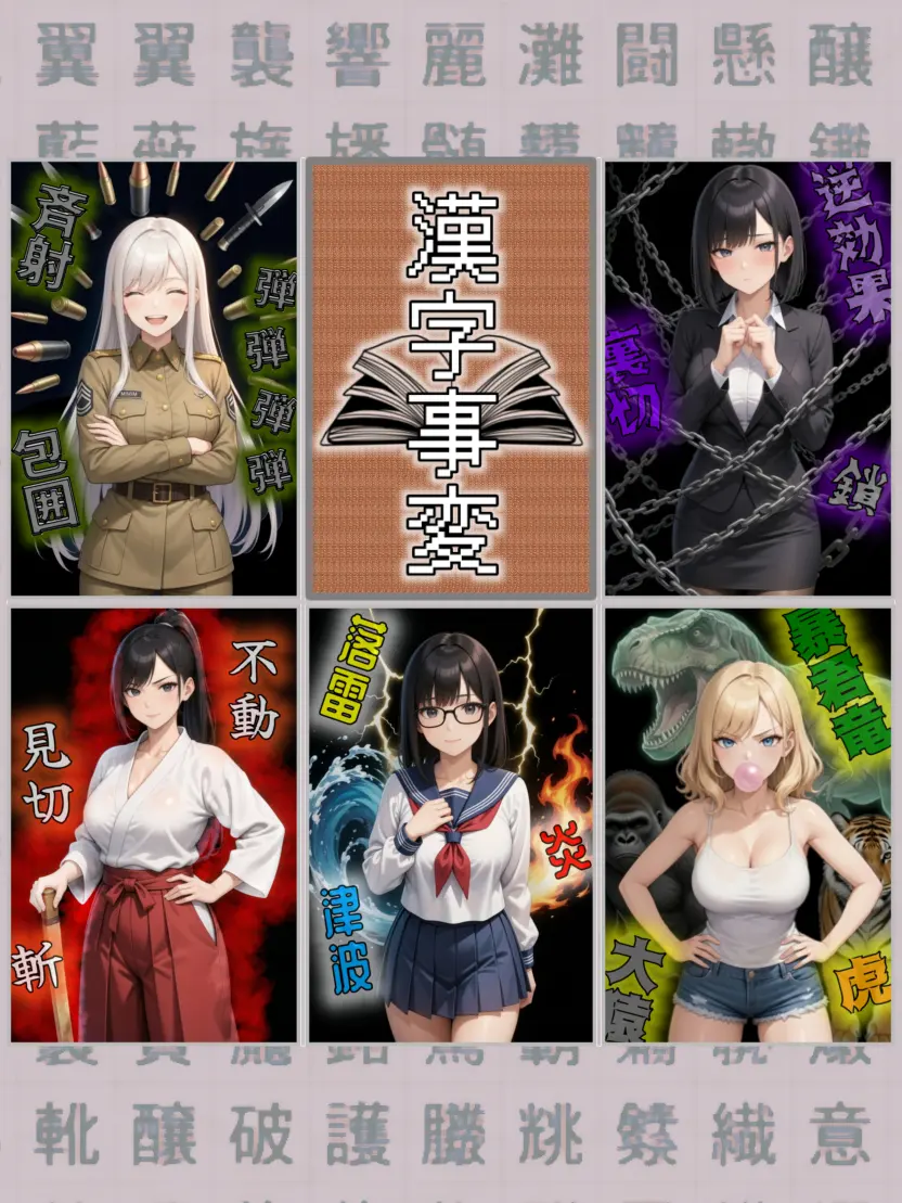 TinyWharf9553의 一句入魂『漢字事変』