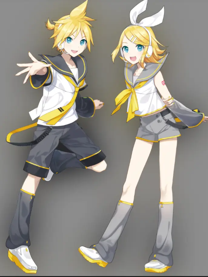 YukaEatsPlants의 Kagamine Len and Rin