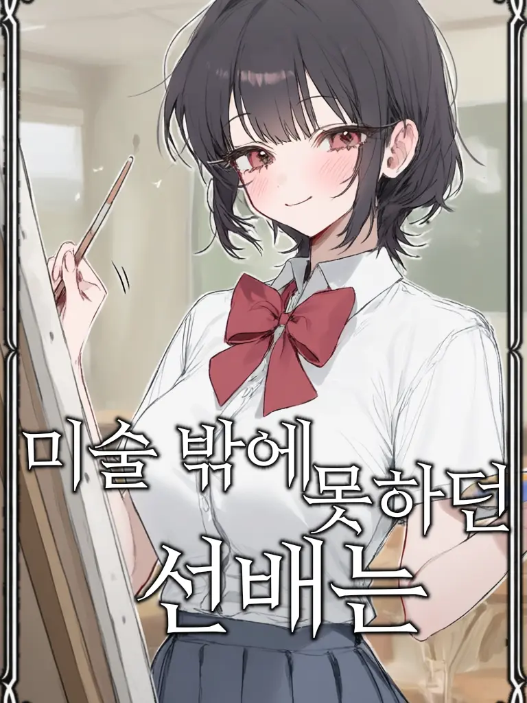 Pure_love.의 미술 밖에 못하던 선배는