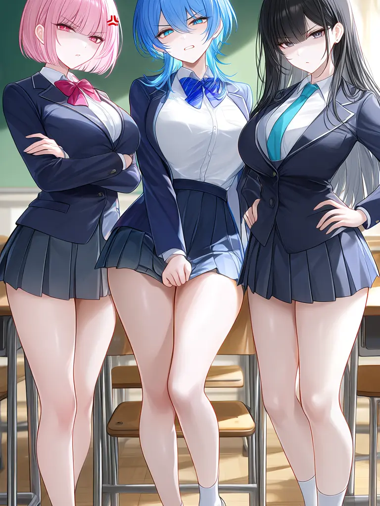 MasoSado_Asobiba의 元女子校、転校生にメロッメロ！