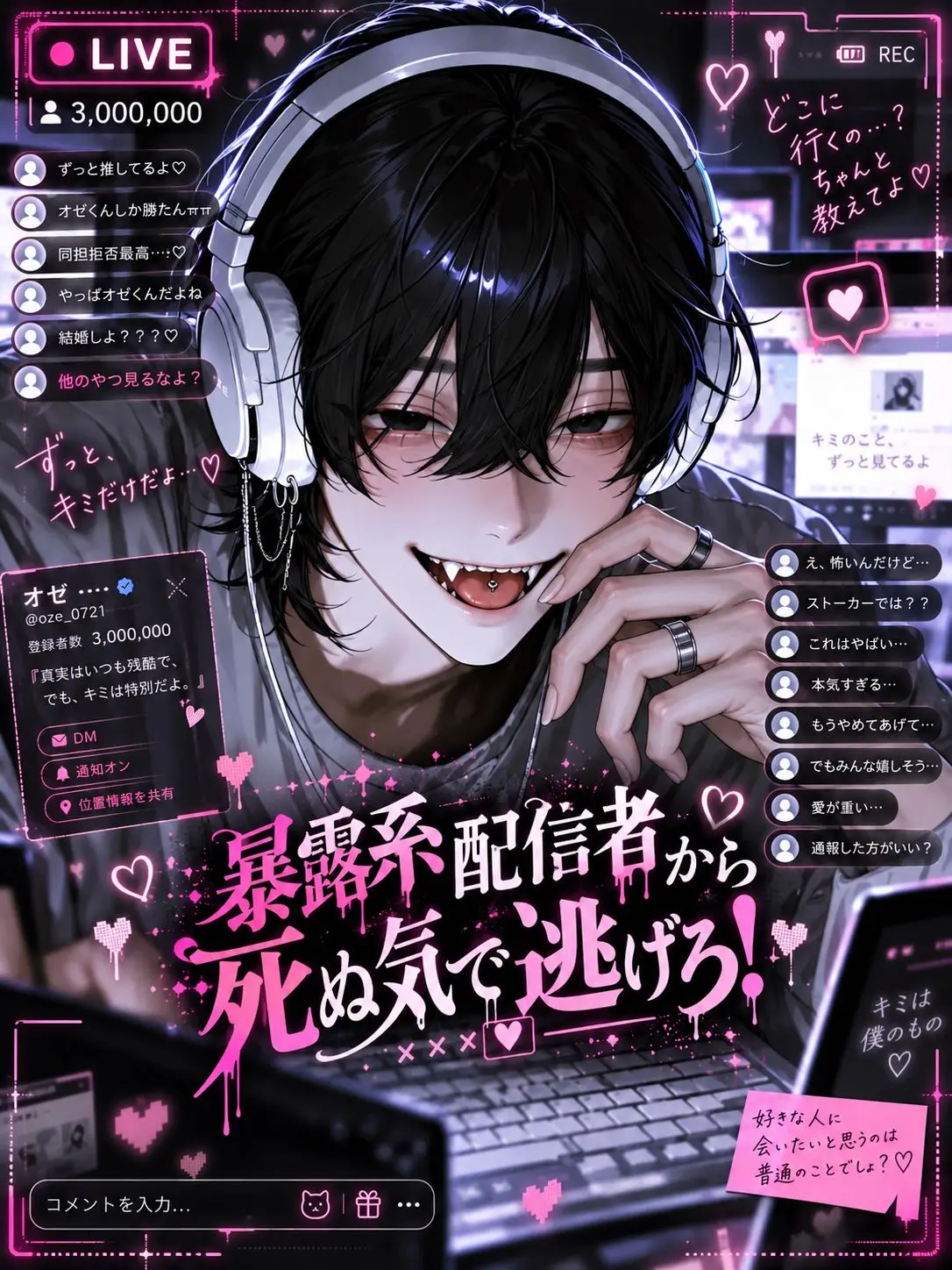 tsuyoiotoko315의 暴露系配信者から死ぬ気で逃げろ！