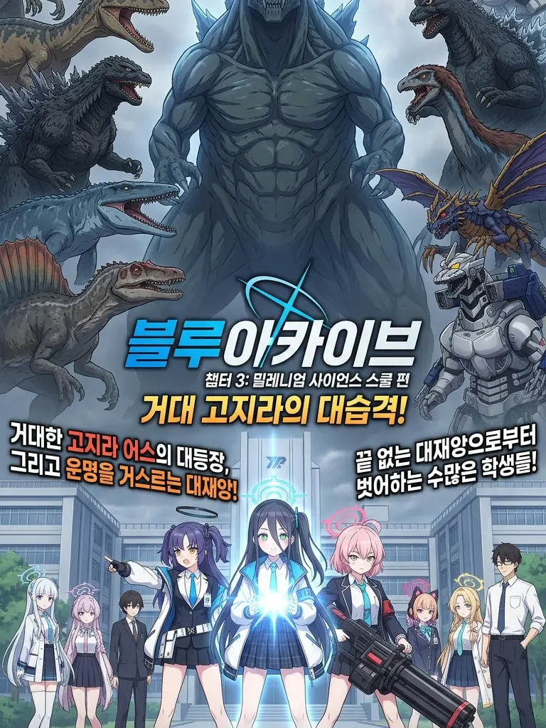 QuietGoat7263의 밀레니엄 편: 거대 고지라의 대습격!