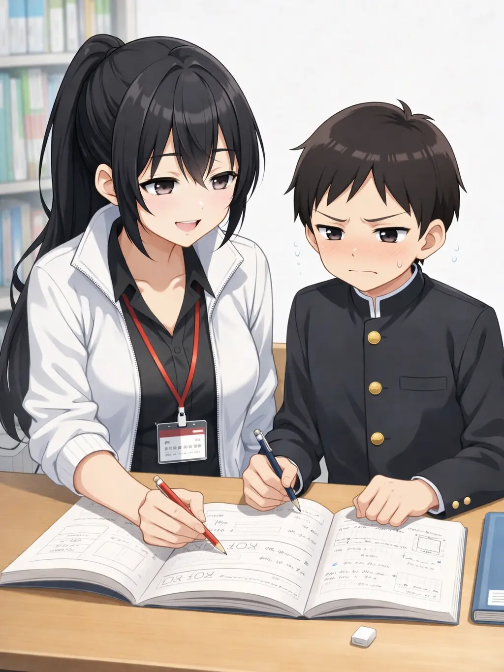 kuro8의 塾講師のお姉さんに惚れてしまった