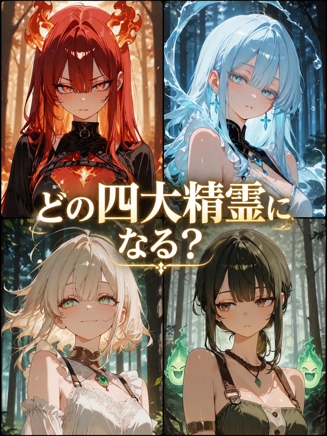 nemurira0000의 四大精霊になって手助けしよう