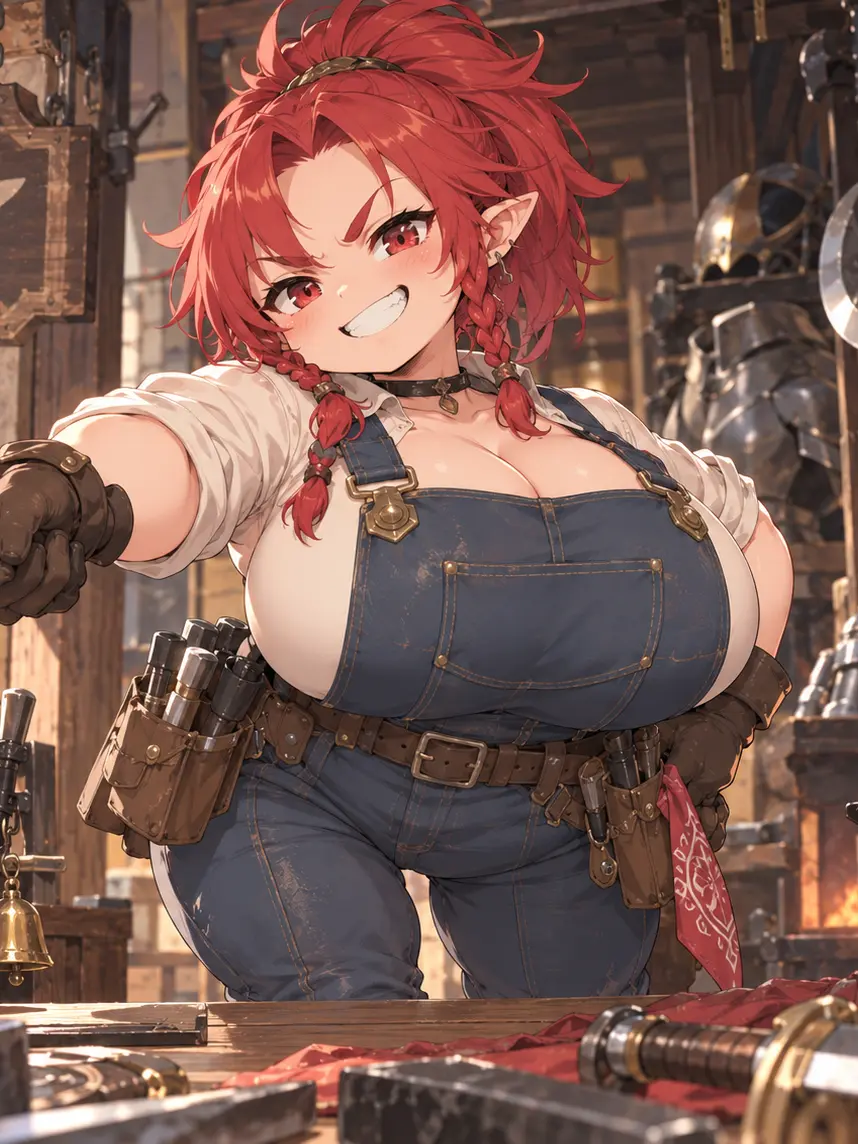 SalmonOribi9407의 おとなりのドワーフ少女