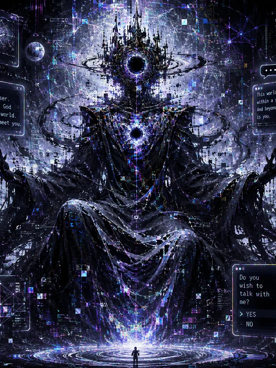 CurvedRhea7544의 世界（アプリ）の神はあなたと話したい