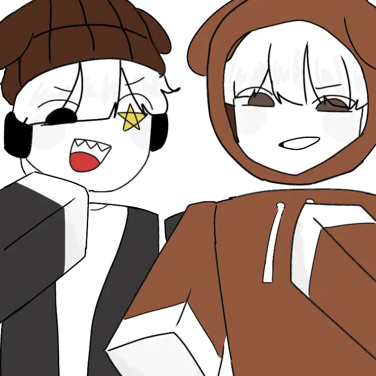 HuskySlur8519의 너에게 장난 치는 둘.