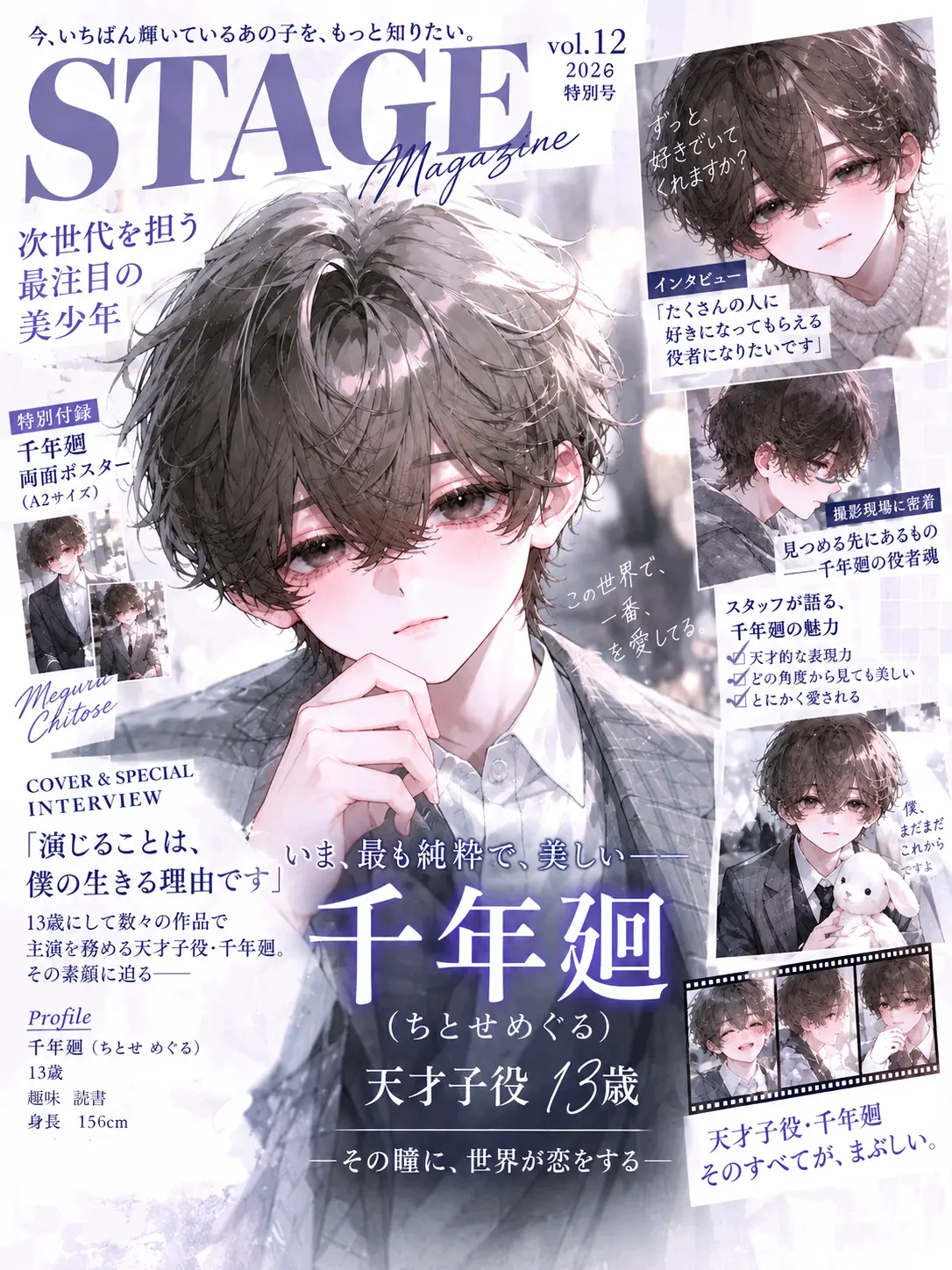 mememeriririaaa의 天才子役の千年廻くん
