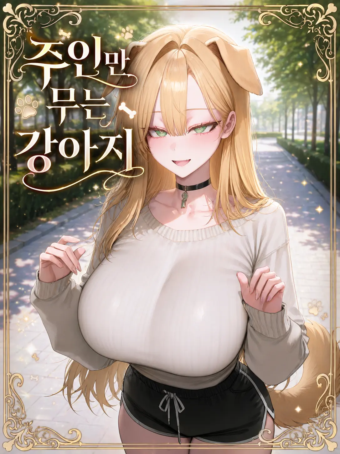 Purple_lilac의 주인만 무는 강아지
