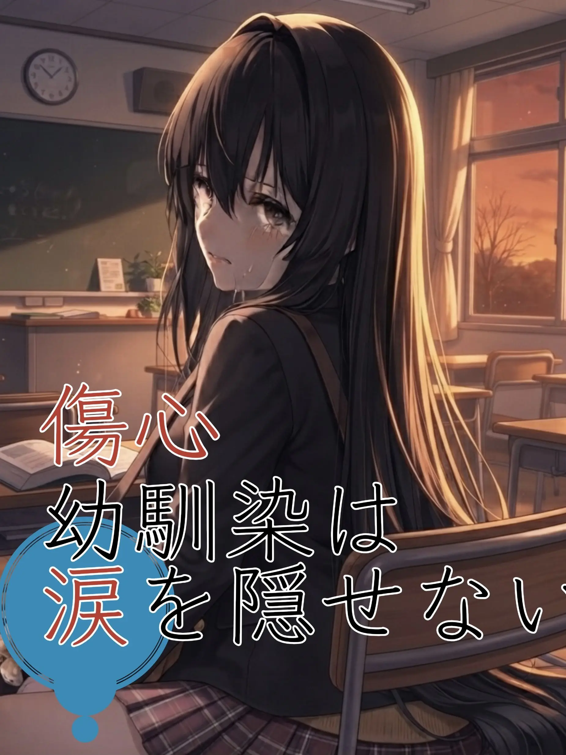 pocHi_neko-unyaaaa의 傷心幼馴染は涙を隠せない